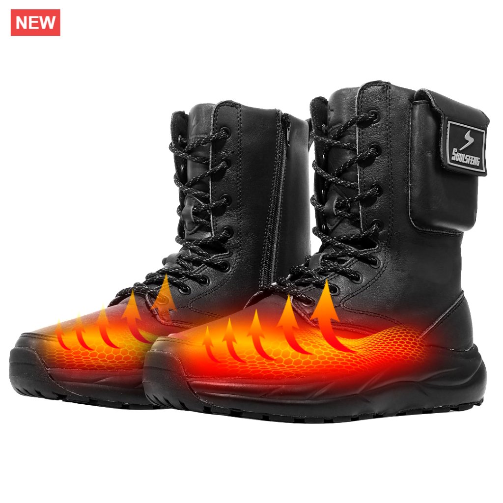 Heated Snow Boots Rechargeable Winter Warm Electric Heating Shoes Size Eu 41